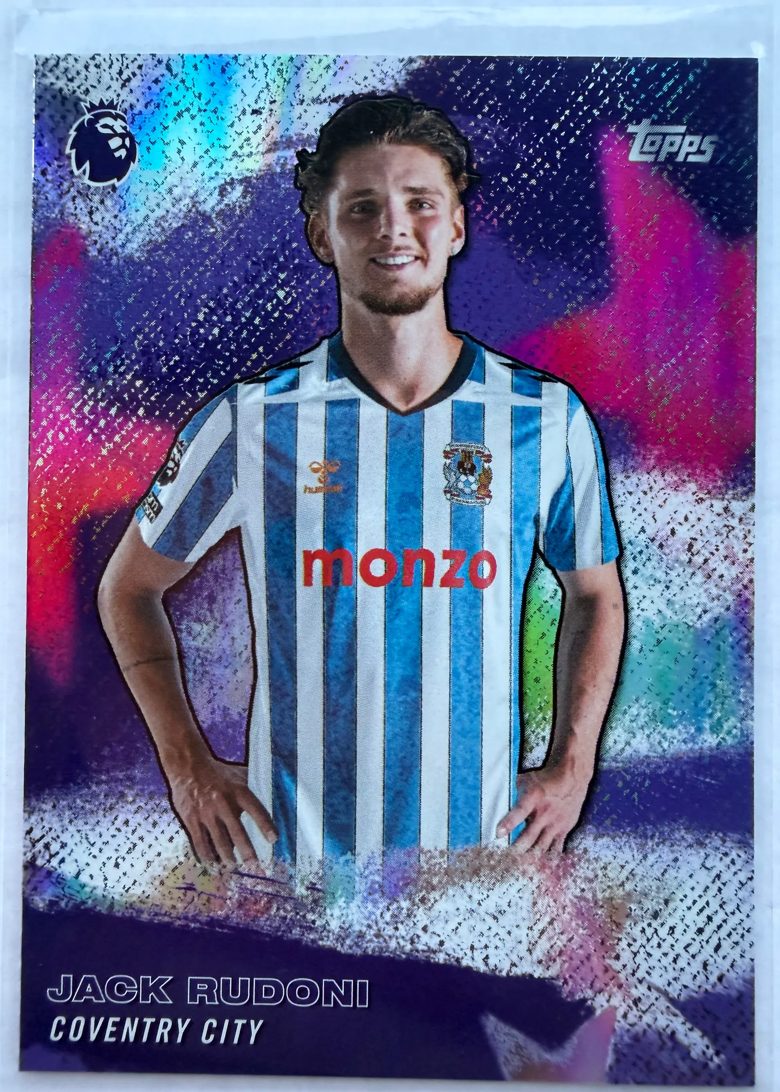 Jack Rudoni, Topps Premier League 2026/27 Stars of the Premier League SPL 24 — awers w barwach Coventry City
